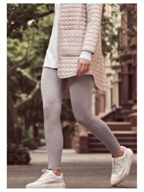 Athleta Delancey Herringbone Leggings S Tan